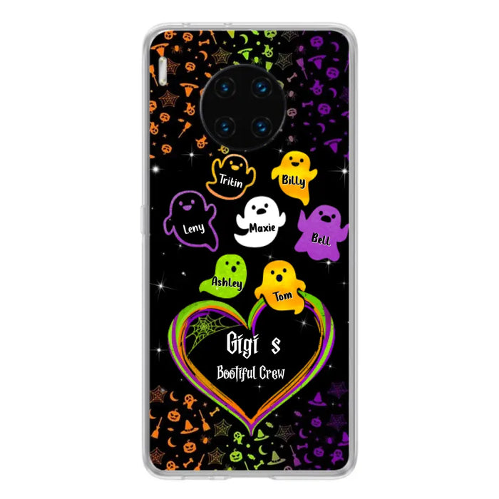 Custom Personalized Gigi's Bootiful Crew Oppo/Xiaomi/Huawei Phone case - Halloween Gift for Grandma and grandkids - Up to 7 Grandkids