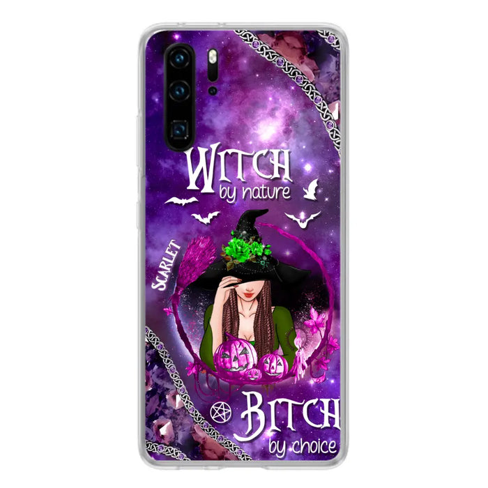 Custom Personalized Stick My Broom Witch Phone Case - Halloween Gift Idea - Case For Xiaomi, Oppo And Huawei - Witch By Nature