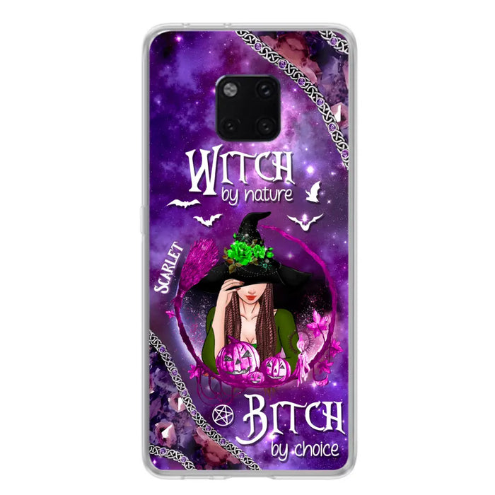 Custom Personalized Stick My Broom Witch Phone Case - Halloween Gift Idea - Case For Xiaomi, Oppo And Huawei - Witch By Nature