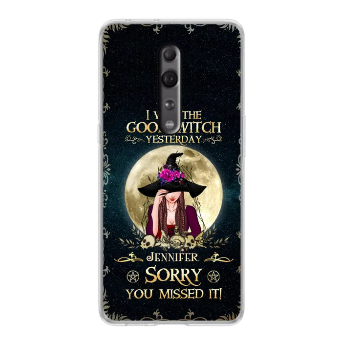 Custom Personalized Witch Phone Case - Halloween Gift Idea For Friends - I Was The Good Witch Yesterday - Case for Xiaomi, Huawei & Oppo