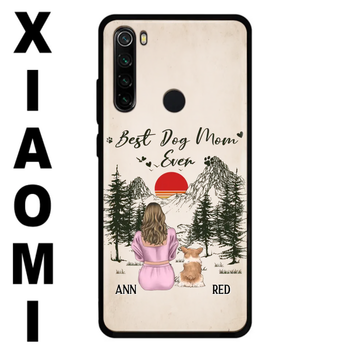 Custom Personalized Dog Mom Phone Case - Upto 4 Dogs - Mother's Day Gift Idea Dog Lovers - Best Dog Mom Ever - Case For Xiaomi/Huawei/Oppo