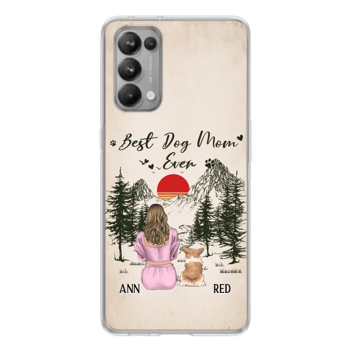 Custom Personalized Dog Mom Phone Case - Upto 4 Dogs - Mother's Day Gift Idea Dog Lovers - Best Dog Mom Ever - Case For Xiaomi/Huawei/Oppo