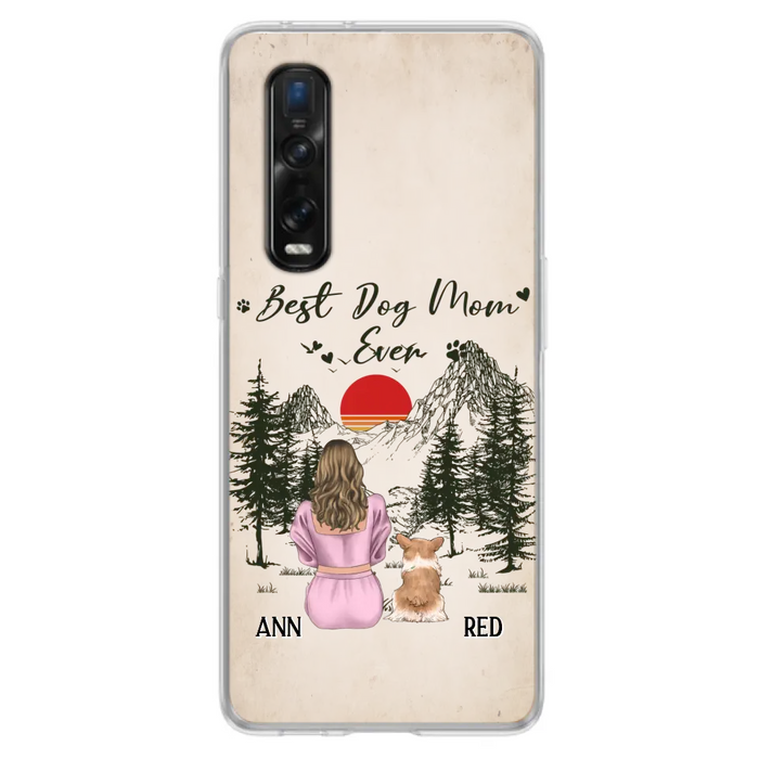 Custom Personalized Dog Mom Phone Case - Upto 4 Dogs - Mother's Day Gift Idea Dog Lovers - Best Dog Mom Ever - Case For Xiaomi/Huawei/Oppo