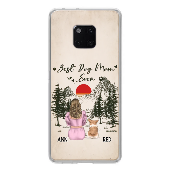 Custom Personalized Dog Mom Phone Case - Upto 4 Dogs - Mother's Day Gift Idea Dog Lovers - Best Dog Mom Ever - Case For Xiaomi/Huawei/Oppo