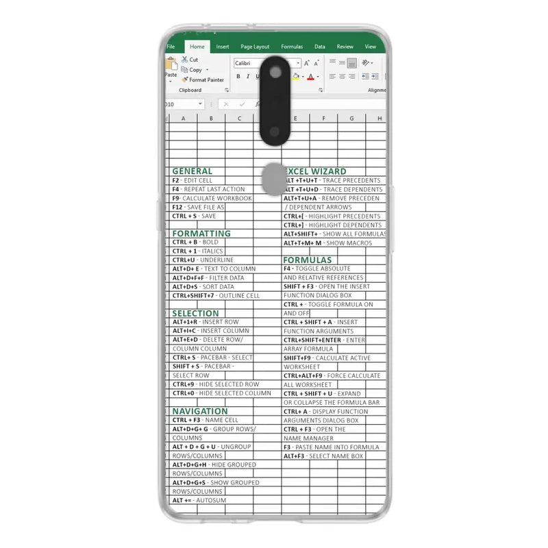 Personalized Excel Phone Case - Gift Idea For Excel Lovers - Cases For Oppo/Xiaomi/Huawei
