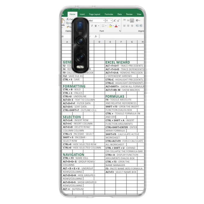 Personalized Excel Phone Case - Gift Idea For Excel Lovers - Cases For Oppo/Xiaomi/Huawei