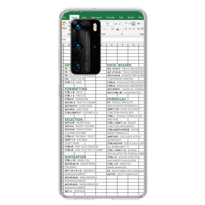 Personalized Excel Phone Case - Gift Idea For Excel Lovers - Cases For Oppo/Xiaomi/Huawei