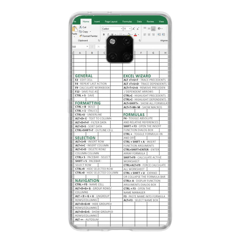 Personalized Excel Phone Case - Gift Idea For Excel Lovers - Cases For Oppo/Xiaomi/Huawei