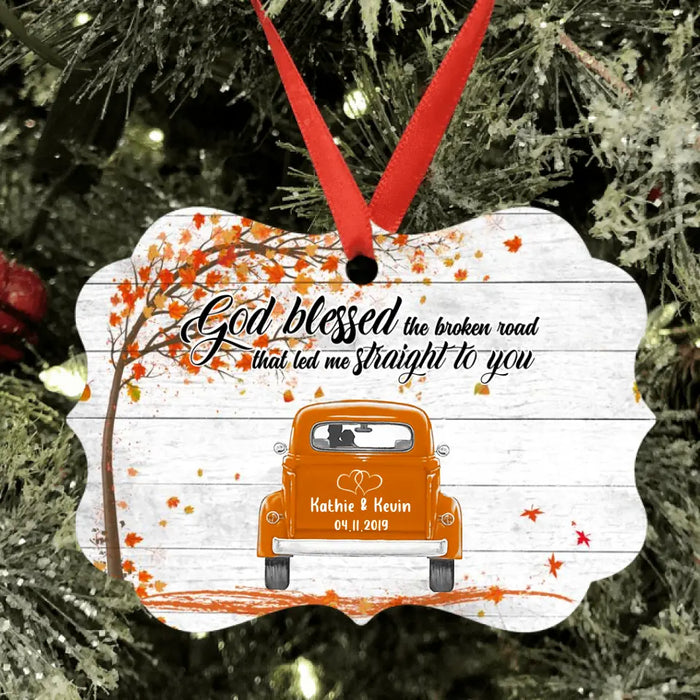 Custom Personalized Couple Ornament - Best Gift For Couple - Every Love Story Is Beautiful But Ours Is My Favorite