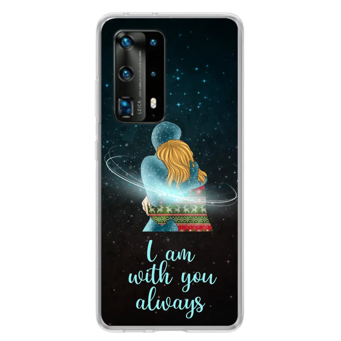 Custom Personalized Memorial Phone Case - Memorial Gift Idea For Family/Couple - Case For Oppo/Xiaomi/Huawei - I Am With You Always