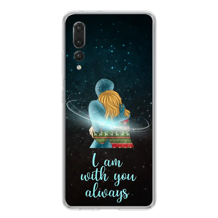 Custom Personalized Memorial Phone Case - Memorial Gift Idea For Family/Couple - Case For Oppo/Xiaomi/Huawei - I Am With You Always