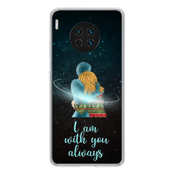 Custom Personalized Memorial Phone Case - Memorial Gift Idea For Family/Couple - Case For Oppo/Xiaomi/Huawei - I Am With You Always