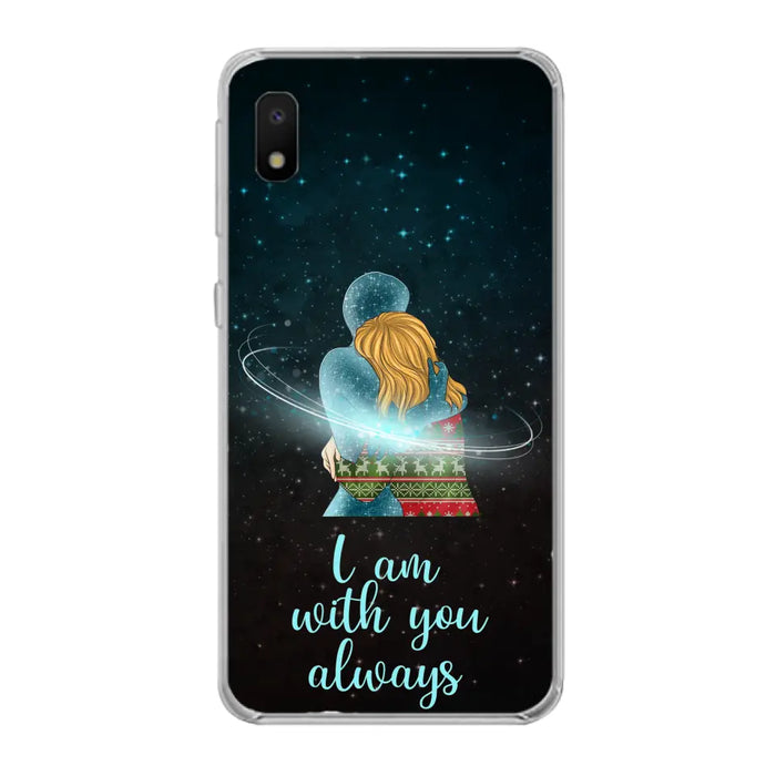 Custom Personalized Memorial Phone Case - Memorial Gift Idea For Family/Couple - Case For iPhone/Samsung - I Am With You Always