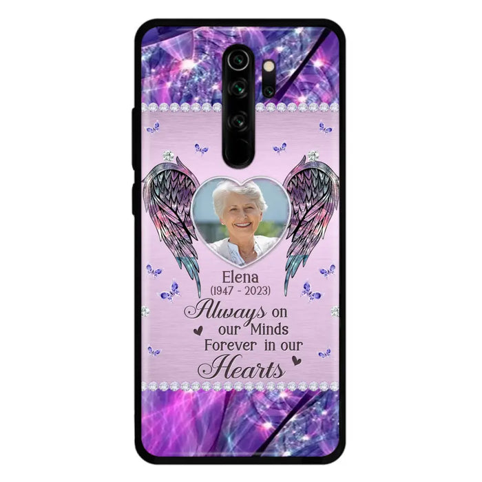 Custom Personalized Memorial Phone Case - Memorial Gift Idea For Family - Case For Oppo/Xiaomi/Huawei - Always On My Mind s Forever In Our Hearts