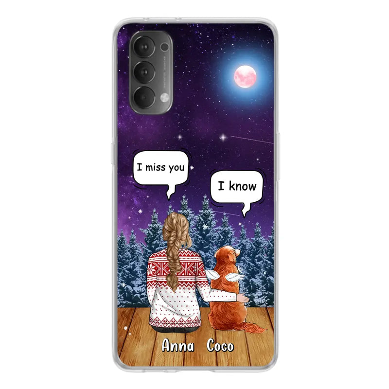 Personalized Memorial Pet Phone Case - Up to 4 Pets - Memorial Gift Idea For Dog/Cat Lover - Case For Oppo/Xiaomi/Huawei