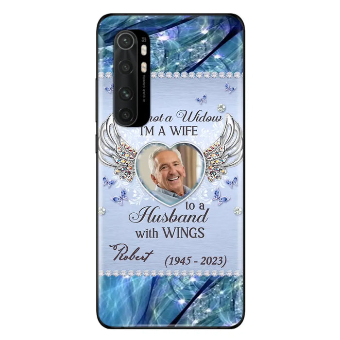 Custom Personalized Memorial Phone Case - Memorial Gift Idea For Family - Case For Oppo/Xiaomi/Huawei - I'm Not A Widow