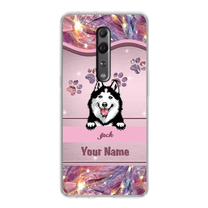 Custom Personalized Dog Phone Case For Oppo/Xiaomi/Huawei - Gift Idea For Dog Lovers- Up to 3 Dogs