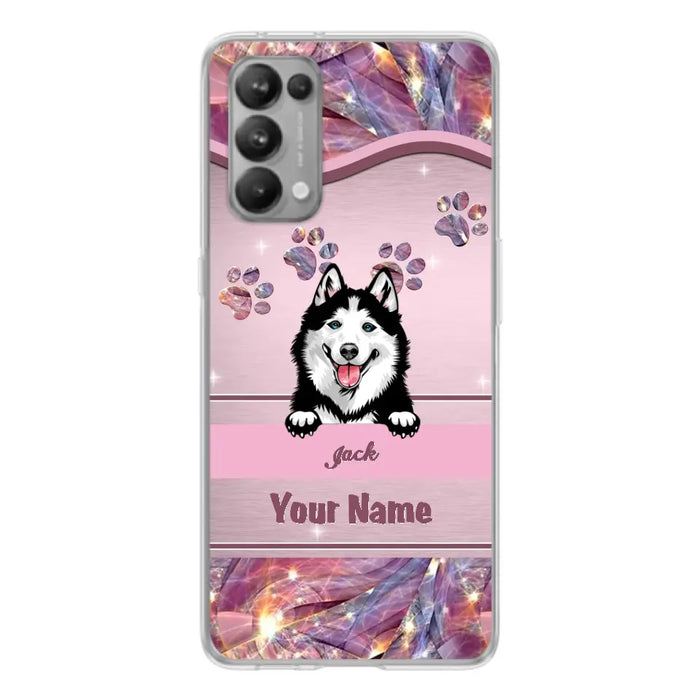 Custom Personalized Dog Phone Case For Oppo/Xiaomi/Huawei - Gift Idea For Dog Lovers- Up to 3 Dogs