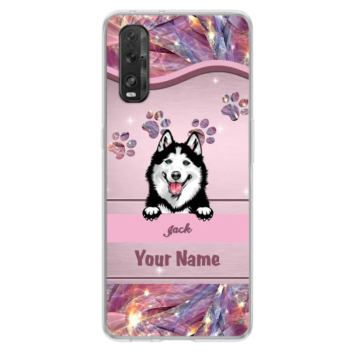 Custom Personalized Dog Phone Case For Oppo/Xiaomi/Huawei - Gift Idea For Dog Lovers- Up to 3 Dogs