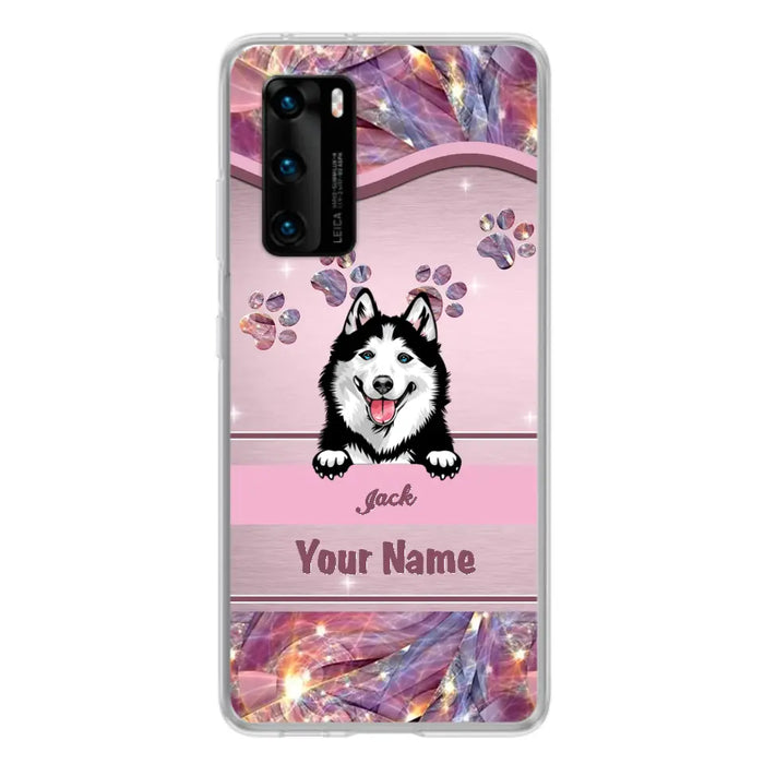 Custom Personalized Dog Phone Case For Oppo/Xiaomi/Huawei - Gift Idea For Dog Lovers- Up to 3 Dogs