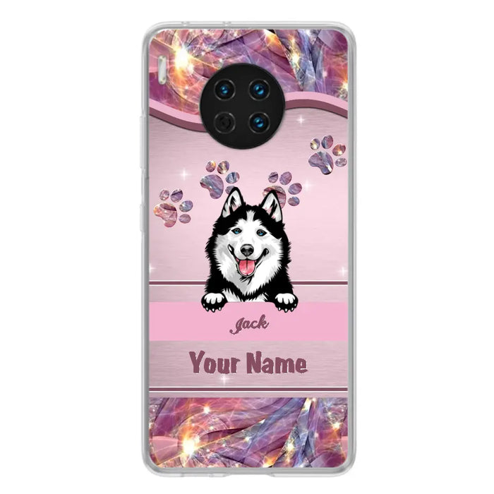 Custom Personalized Dog Phone Case For Oppo/Xiaomi/Huawei - Gift Idea For Dog Lovers- Up to 3 Dogs