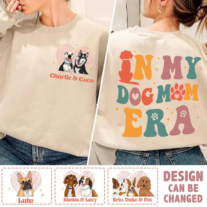 Custom Personalized Dog Mom/ Cat Mom AOP Sweater - Gift Idea For Dog/ Cat Lover - In My Dog Mom Era