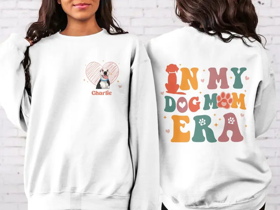 Custom Personalized Dog Mom/ Cat Mom AOP Sweater - Gift Idea For Dog/ Cat Lover - In My Dog Mom Era