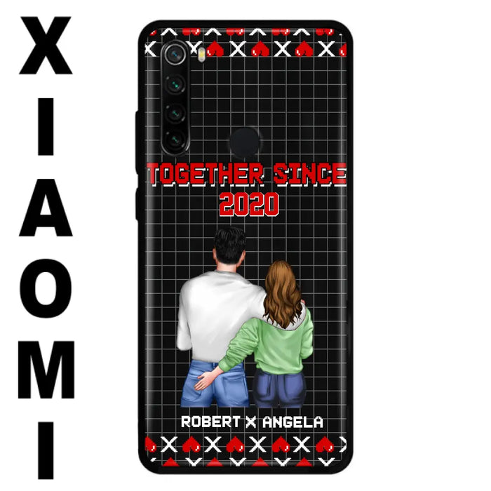 Custom Personalized Couple Phone Case - Gift Idea For Couple/Valentines Day - Together Since 2020 - Case For Oppo/Xiaomi/Huawei