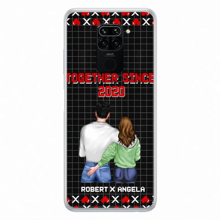 Custom Personalized Couple Phone Case - Gift Idea For Couple/Valentines Day - Together Since 2020 - Case For Oppo/Xiaomi/Huawei