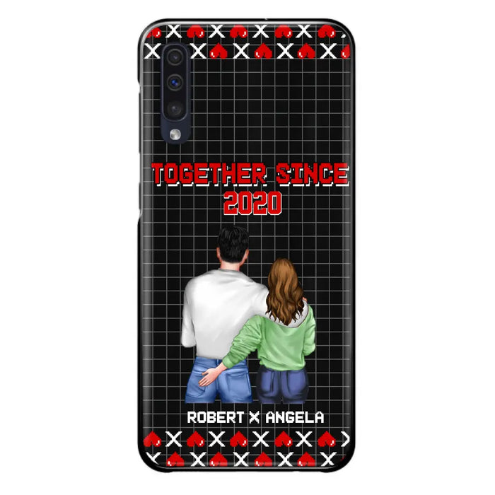 Custom Personalized Couple Phone Case - Gift Idea For Couple/Valentines Day - Together Since 2020 - Case For iPhone/Samsung