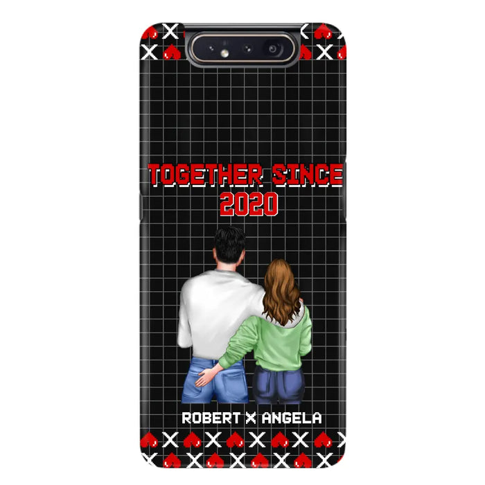 Custom Personalized Couple Phone Case - Gift Idea For Couple/Valentines Day - Together Since 2020 - Case For iPhone/Samsung