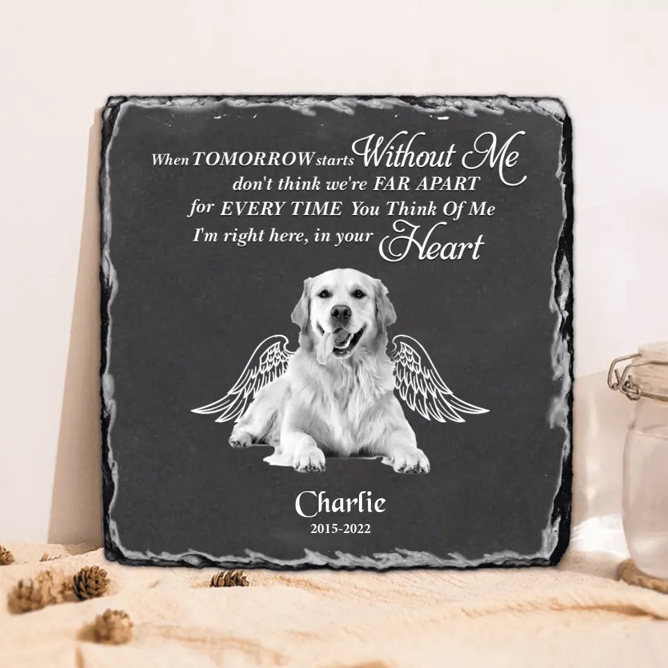 Custom Personalized Memorial Photo Square Lithograph - Memorial Gift Idea For Mother's Day/Father's Day - Whisper I Love You To A Cardinal And It Will Fly To Heaven To Deliver Your Message