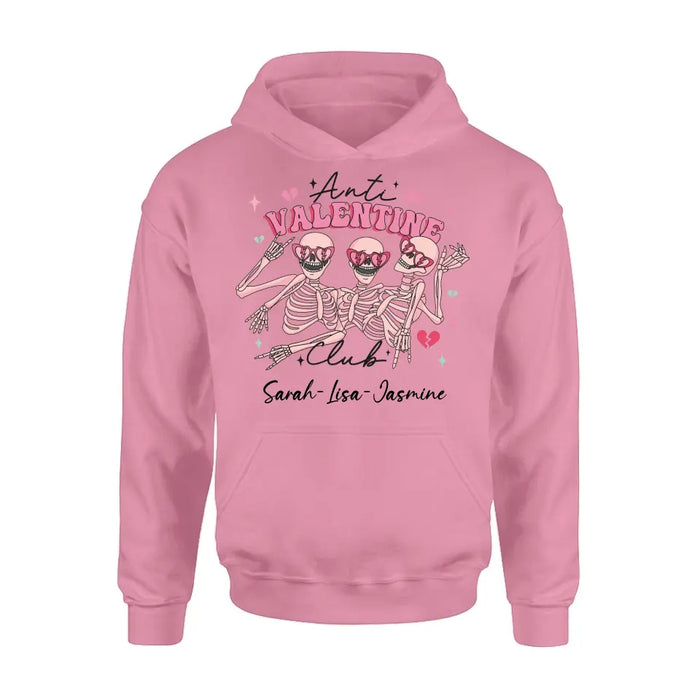 Personalized Funny Shirt/Hoodie - Valentine's Day Gift Idea - Anti Valentine Club