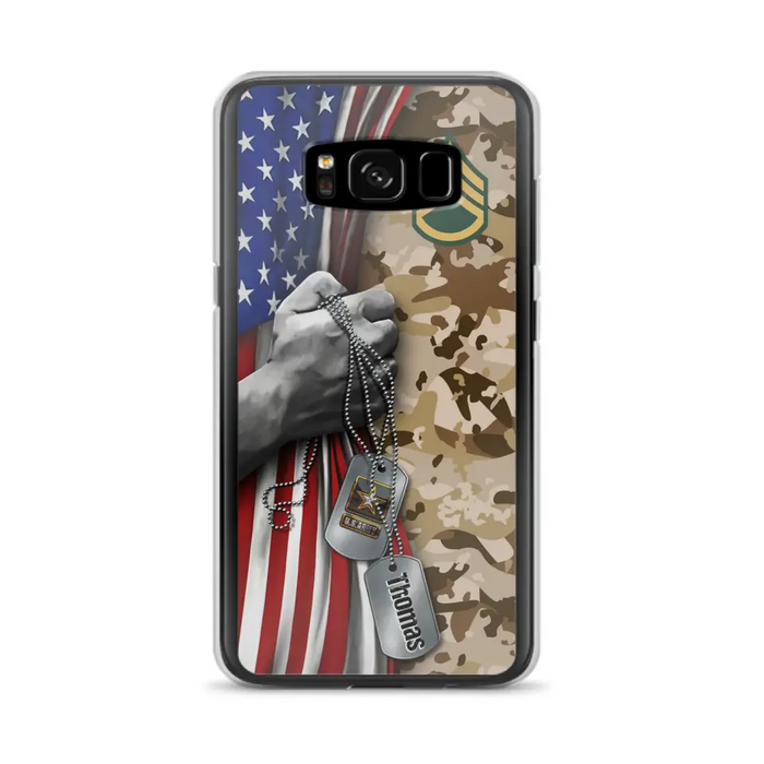 Custom Personalized Veteran Phone Case - Gift Idea For Veteran - Case For iPhone/ Samsung