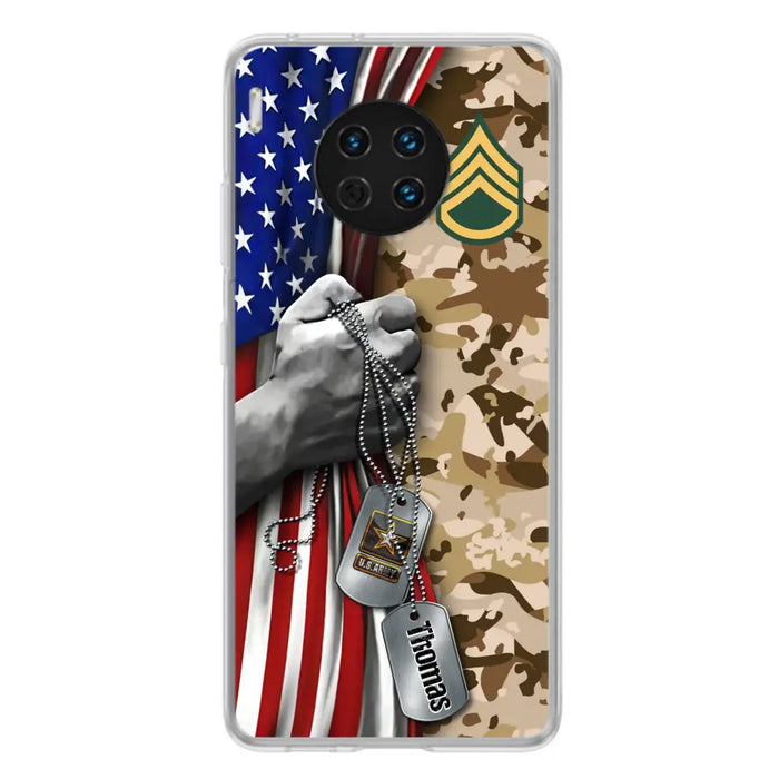 Custom Personalized Veteran Phone Case - Gift Idea For Veteran - Case For Oppo/ Xiaomi/ Huawei