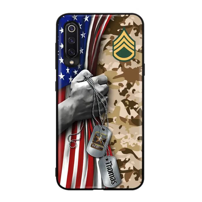 Custom Personalized Veteran Phone Case - Gift Idea For Veteran - Case For Oppo/ Xiaomi/ Huawei