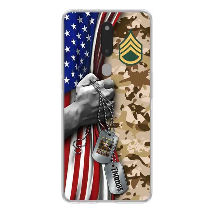 Custom Personalized Veteran Phone Case - Gift Idea For Veteran - Case For Oppo/ Xiaomi/ Huawei