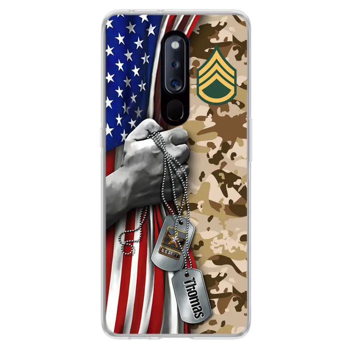 Custom Personalized Veteran Phone Case - Gift Idea For Veteran - Case For Oppo/ Xiaomi/ Huawei