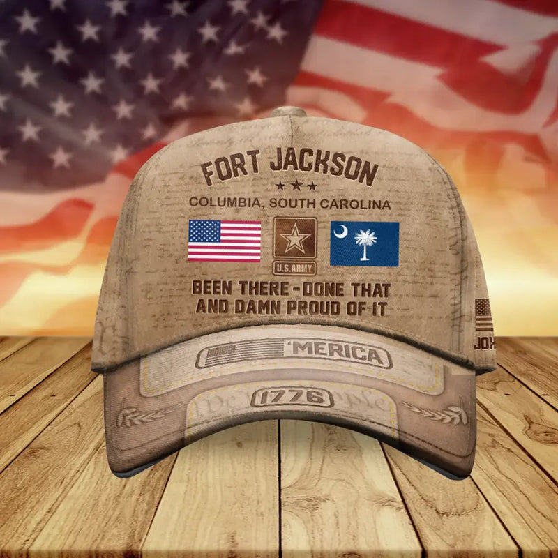 Personalized Veteran Baseball Cap - Gift For Veterans - Been There Done That