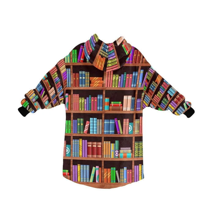 Book Blanket Hoodie For Women - Gift Idea for Book Lovers