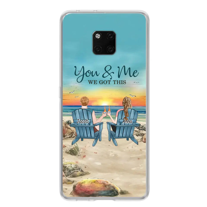 Custom Personalized Couple Phone Case - Gift Idea For Couple/Valentines Day - You & Me We Got This -  Case For Oppo/ Xiaomi/ Huawei