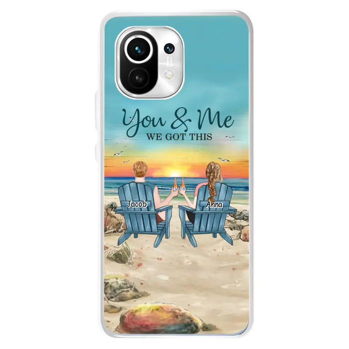 Custom Personalized Couple Phone Case - Gift Idea For Couple/Valentines Day - You & Me We Got This -  Case For Oppo/ Xiaomi/ Huawei