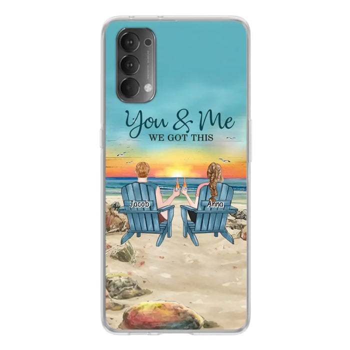 Custom Personalized Couple Phone Case - Gift Idea For Couple/Valentines Day - You & Me We Got This -  Case For Oppo/ Xiaomi/ Huawei