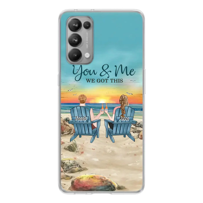 Custom Personalized Couple Phone Case - Gift Idea For Couple/Valentines Day - You & Me We Got This -  Case For Oppo/ Xiaomi/ Huawei