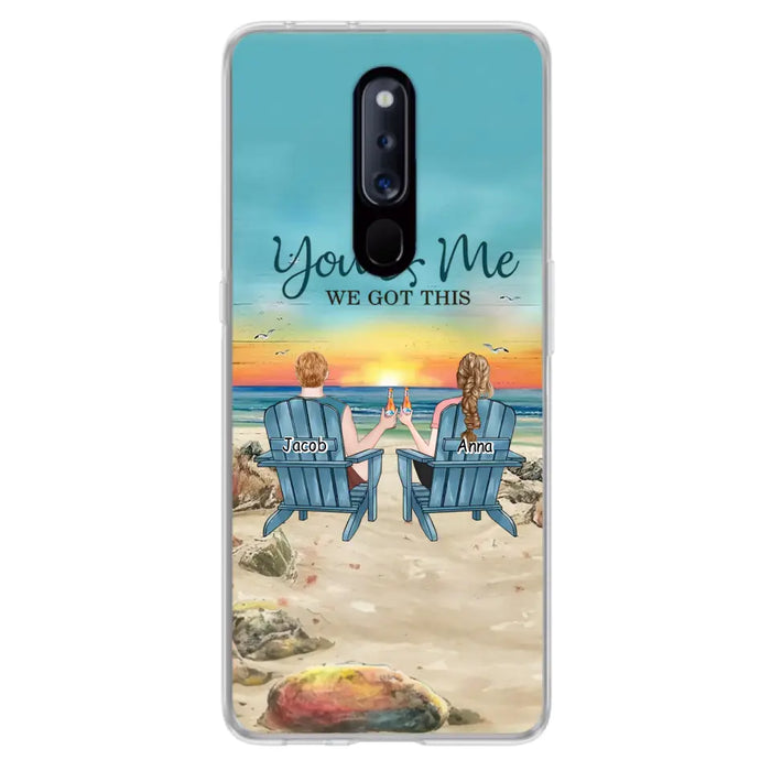 Custom Personalized Couple Phone Case - Gift Idea For Couple/Valentines Day - You & Me We Got This -  Case For Oppo/ Xiaomi/ Huawei