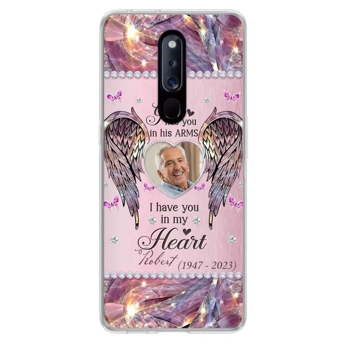 Custom Personalized Memorial Phone Case - Memorial Gift Idea For Family - Case For Oppo/Xiaomi/Huawei - God Has You In His Arms