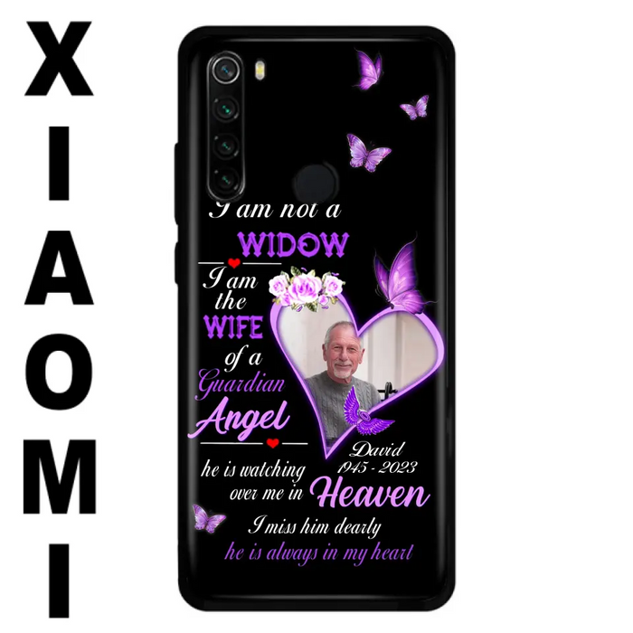 Custom Personalized Memorial Phone Case - Memorial Gift Idea For Family - Case For Oppo/Xiaomi/Huawei - I Am Not A Widow