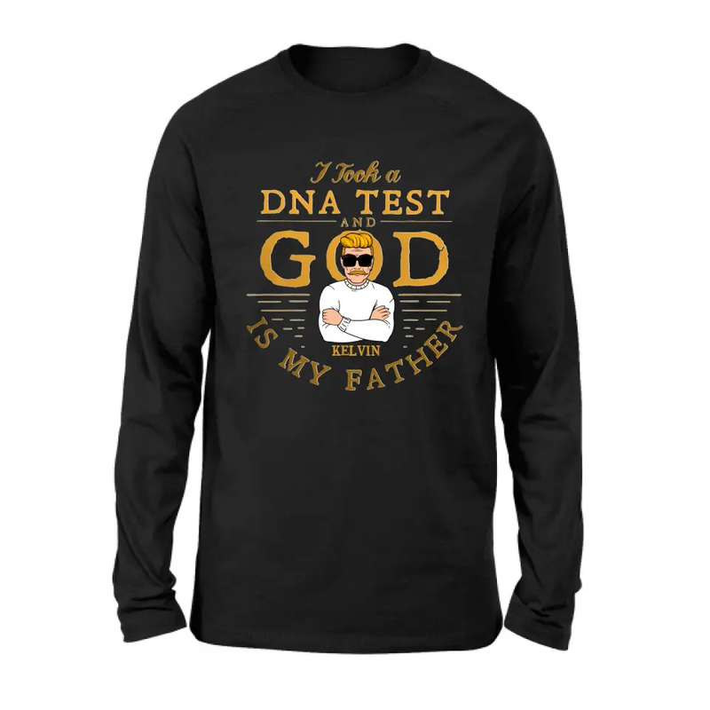 Personalized Dad/Mom Shirt/Hoodie - Father's Day/Mother's Day Gift Idea - I Took A DNA Test