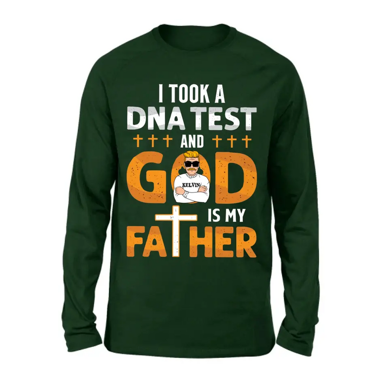 Personalized Dad/Mom Shirt/Hoodie - Father's Day/Mother's Day Gift Idea - God Is My Father