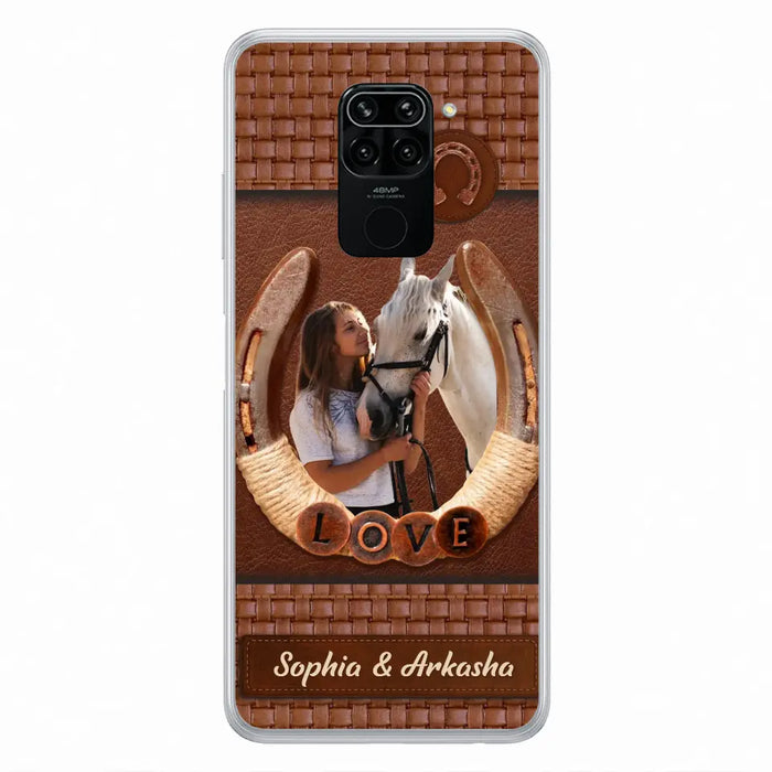 Custom Personalized Horse Phone Case - Upload Photo - Gift Idea Horse Lover - Case For Xiaomi/ Oppo/ Huawei